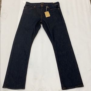 1DENIM MENS ATHLETIC STRAIGHT LONGWOOD W34
